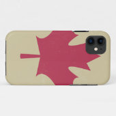 canadese vlag voor grunge Case-Mate iPhone case (Achterkant (horizontaal))