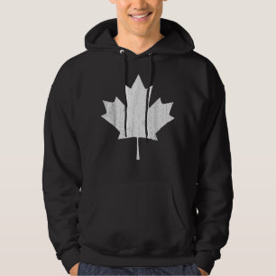 Canadese vlag Vrouwen Mannen Kinder Maple Leaf Can Hoodie