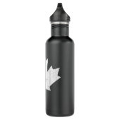 Canadese vlag Vrouwen Mannen Kinder Maple Leaf Can Waterfles (Rechts)