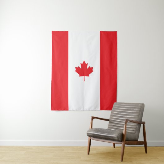 Canadese vlag wandkleed (In situ)