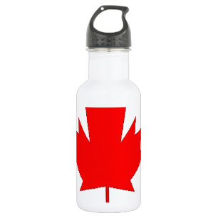 Canadese vlag waterfles