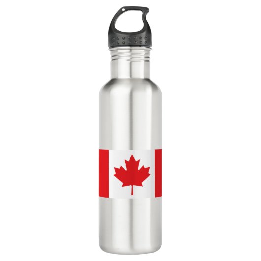 Canadese vlag waterfles  (Voorkant)