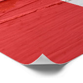 Canadese vlag Weathered Poster (Hoek)