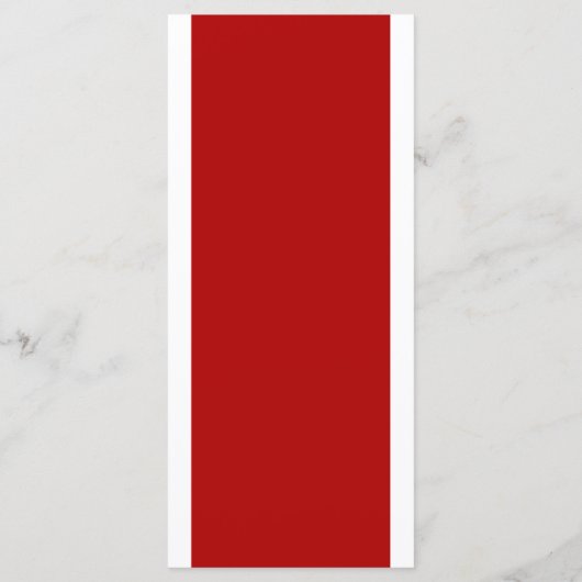 Canadese vlag Wedding Menu (Achterkant)