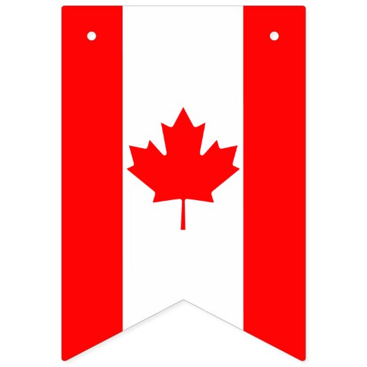 Canadese vlaggen, Canadese vlaggetjes (Tweede vlag)