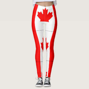 Canadese vlaggen-Leggings Leggings