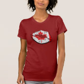 Canadese vlaggen t-shirt (Voorkant)