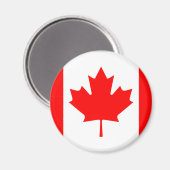 Canadese vlaggenmagneet magneet (Voorkant / Achterkant)