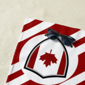 Canadese vlaghanddoek strandlaken (In situ)