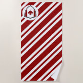 Canadese vlaghanddoek strandlaken (Voorkant)