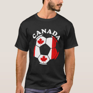 Canadese Voetbal Canadese vlag T-shirt