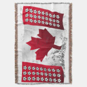 Canadese Voetbal Thema  Deken (Voorkant Verticaal)