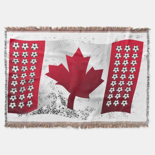 Canadese Voetbal Thema  Deken (Voorkant)