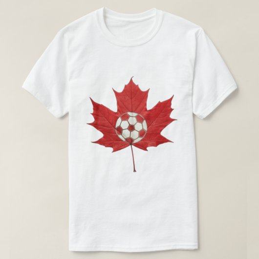 Canadese Voetbalgeest T-shirt (Design voorkant)