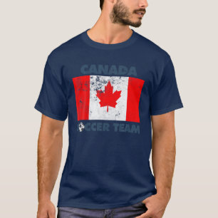 Canadese voetballer Flag 2022 T-shirt