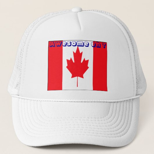 Canadese vrachtwagenhoezen trucker pet (Voorkant)