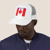 Canadese vrachtwagenhoezen trucker pet (In situ)