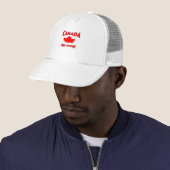 Canadese vrachtwagenhoezen trucker pet (In situ)