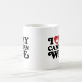 Canadese vrouw koffiemok (Center)