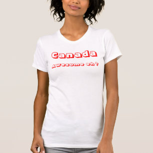 Canadese vrouwen t-shirts