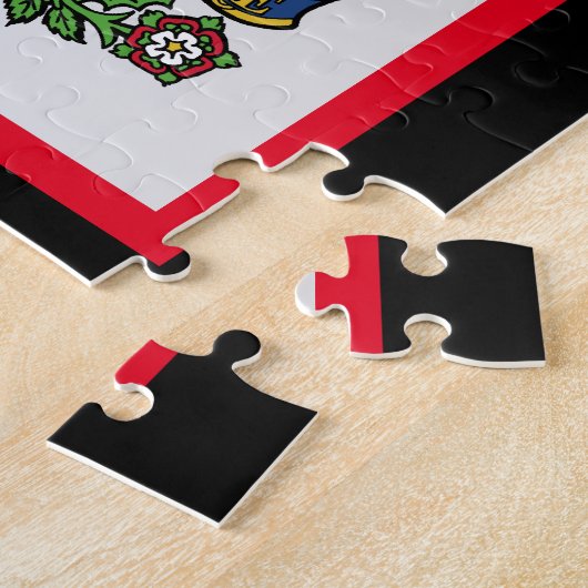 Canadese wapencode jigzaagPuzzle Legpuzzel (Zijkant)