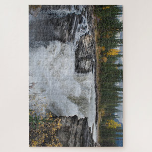 Canadese waterval, Athabasca-Herfsten Legpuzzel