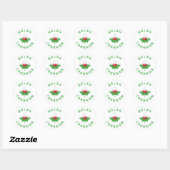 Canadese Welsh Roots Ronde Sticker (Vel)