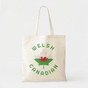 Canadese Welsh Roots Tote Bag