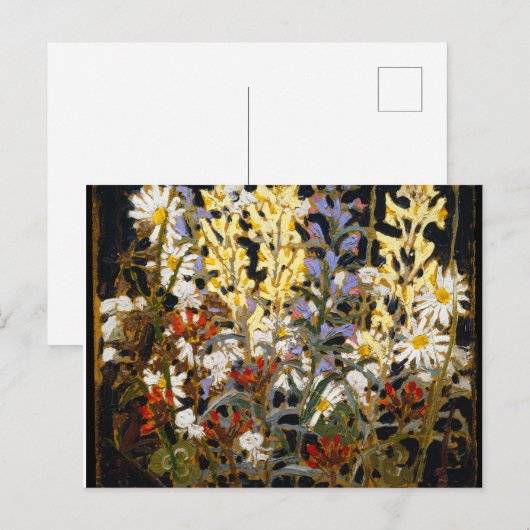  Canadese wilde bloemen door Tom Thomson Briefkaart (Voorkant / Achterkant)