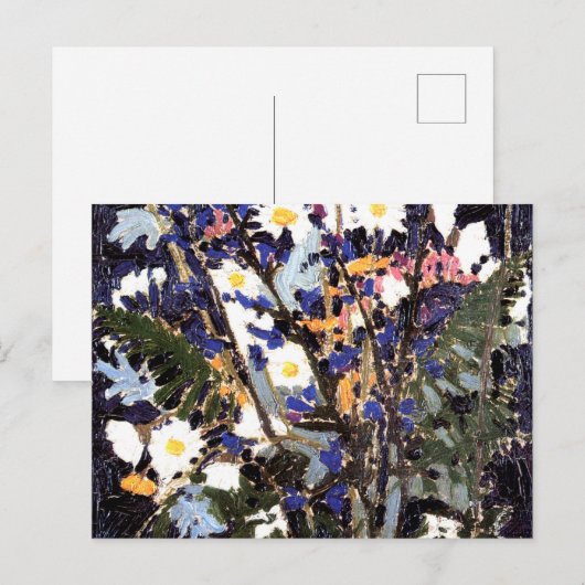 Canadese wilde bloemen door Tom Thomson Briefkaart (Voorkant / Achterkant)