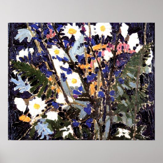 Canadese wilde bloemen door Tom Thomson Poster (Voorkant)