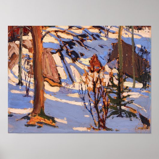  Canadese wilde natuur Tom Thomson schilderen Poster (Voorkant)