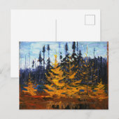  Canadese wilde natuur Tom Thomson Tamaracks  Briefkaart (Voorkant / Achterkant)