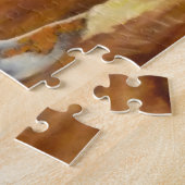 Canadese Wildlife Art Puzzles - Muskox Legpuzzel (Zijkant)