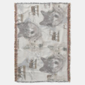 Canadese Wildlife Deken (Voorkant Verticaal)