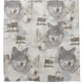 Canadese Wildlife Douchegordijn (Voorkant)