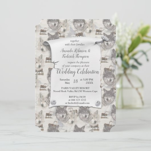 Canadese Wildlife Kaart (Staand voorkant)