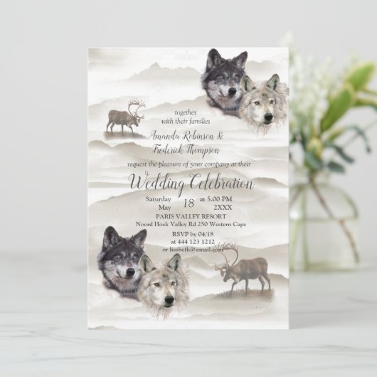 Canadese Wildlife Kaart (Staand voorkant)