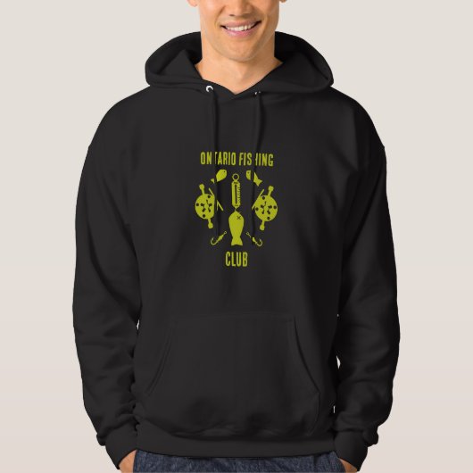 Canadese zalm Vist Hoodie (Voorkant)