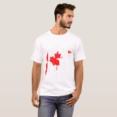 Canadese zegel t-shirt (Voorkant volledig)