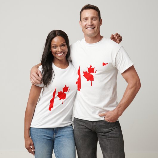 Canadese zegel t-shirt (Unisex)