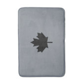 Canadese zwarte lederen stijl badmat (Voorkant Verticaal)