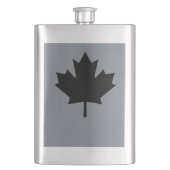 Canadese zwarte lederen stijl flacon (Voorkant)