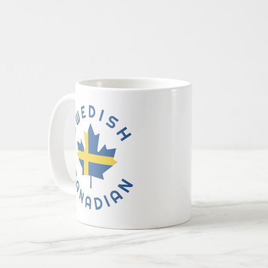 Canadese Zweedse Roots Koffiemok (Voorkant links)