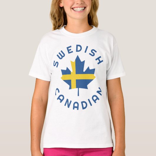 Canadese Zweedse Roots T-shirt (Voorkant)