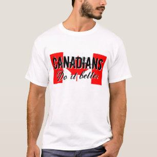 Canadezen doen het beter met T-shirts