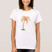 Canadezen in het buitenland Maple Palm van Mukta C T-shirt (Voorkant)