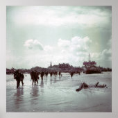 Canadezen Juno Beach D-Day France World War II Poster (Voorkant)