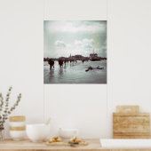 Canadezen Juno Beach D-Day France World War II Poster (Keuken)