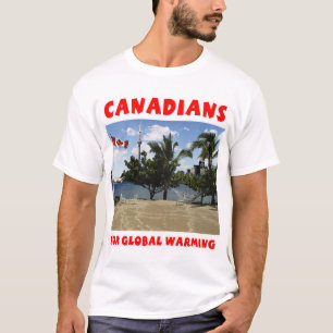 Canadezen voor Global Warming T-shirt